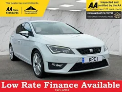 White Used 2015 Seat Leon FR Hatchback | £8,395 (Fair price)
