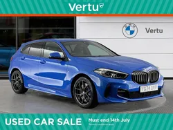 Blue Used 2024 BMW 118 M Sport Hatchback | £26,506 (Fair price)