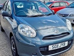 Silver Used 2011 Nissan Micra Visia Hatchback | £1,950 (Fair price)