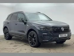 Blue Used 2022 VW Touareg Black Edition SUV | £35,500 (Fair price)