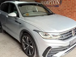 Silver Used 2021 VW Tiguan R-line SUV | £26,990 (Fair price)