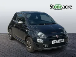 Black Used 2021 Fiat 500 Sport Hatchback | £9,495 (Fair price)