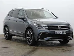 Grey Used 2025 VW Tiguan Allspace R-line SUV | £35,390 (Expensive)