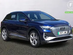 Blue Used 2021 Audi Q4 e-tron S-Line SUV | £24,599 (Super price)
