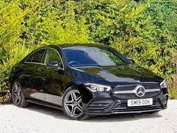 Black Used 2019 Mercedes CLA180 AMG line Sedan | £22,298 (Fair price)