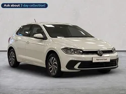 White Used 2022 VW Polo Life Hatchback | £15,452 (Good price)