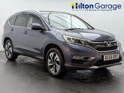 Blue Used 2017 Honda CR-V EX SUV | £11,250 (Fair price)