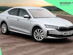 Brilliant silver metallic New 2024 Skoda Octavia SE Technology Hatchback | £24,000 (Expensive)