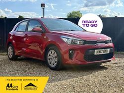 Red Used 2017 Kia Rio 2 Hatchback | £4,500 (Fair price)