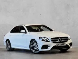 White Used 2018 Mercedes E200 AMG line Sedan | £18,950 (Fair price)