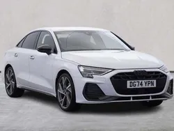 White Used 2024 Audi A3 Black Edition Sedan | £31,829 (Expensive)