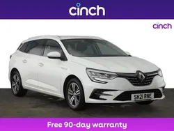 White Used 2021 Renault Mégane GrandTour Iconic Estate | £10,599 (Fair price)