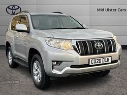 Silver Used 2020 Toyota Land Cruiser Active SUV | £40,995 (Expensive)