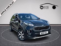 Black Used 2018 Kia Sportage GT-Line SUV | £12,995 (Good price)