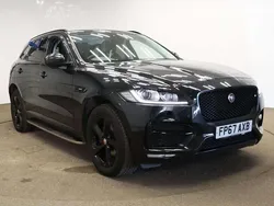Black Used 2017 Jaguar F-Pace R-Sport SUV | £12,495 (Fair price)