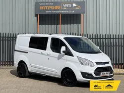 White Used 2018 Ford Transit Custom Limited Van | £15,443 (Fair price)