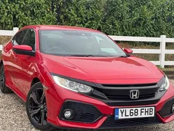 Red Used 2018 Honda Civic SR Hatchback | £8,495 (Fair price)