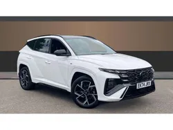 White Used 2024 Hyundai Tucson N Line SUV | £31,465 (Expensive)