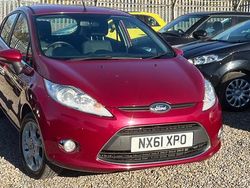 Red Used 2011 Ford Fiesta Zetec Hatchback | £1,799 (Good price)