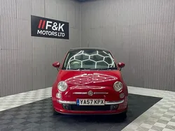 Red Used 2008 Fiat 500 Lounge Hatchback | £2,495 (Super price)