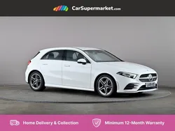 White Used 2019 Mercedes A180 Executive Hatchback | £17,497 (Fair price)