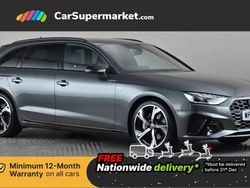 Grey Used 2024 Audi A4 Black Edition Estate | £28,697 (Fair price)