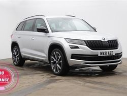 Silver Used 2021 Skoda Kodiaq SportLine SUV | £33,588 (Expensive)