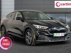 Black Used 2023 Ford Mustang Mach-E Extended Range SUV | £24,299 (Fair price)