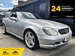 Silver Used 2001 Mercedes SLK320 Cabriolet | £4,890