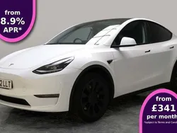 White Used 2022 Tesla Model Y Long Range SUV | £24,257 (Good price)