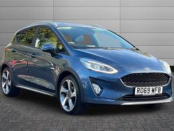 Chrome blue Used 2019 Ford Fiesta Active Hatchback | £10,000 (Fair price)