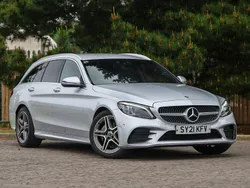 Silver Used 2021 Mercedes C200 AMG line Estate | £22,998 (A bit pricey)