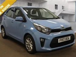 Blue Used 2017 Kia Picanto 2 Hatchback | £6,350 (A bit pricey)