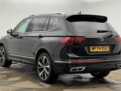 Black Used 2025 VW Tiguan Allspace R-line SUV | £33,995 (Fair price)
