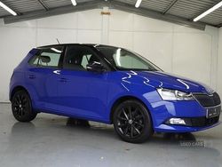 Blue Used 2021 Skoda Fabia Colour Edition Hatchback | £11,495 (Fair price)