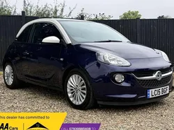 Blue Used 2015 Vauxhall Adam Glam Hatchback | £5,495 (Fair price)
