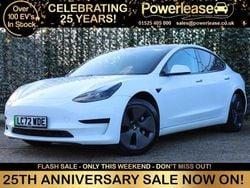 White Used 2022 Tesla Model 3 RWD Sedan | £17,689 (Good price)