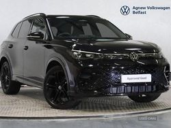 Black Used 2025 VW Tiguan R-line SUV | £36,950 (Expensive)
