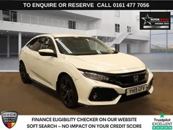 White Used 2019 Honda Civic Sport Hatchback | £15,640 (Fair price)