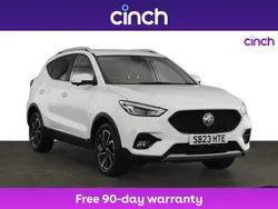 White Used 2023 MG ZS Exclusive Sedan | £14,249 (Fair price)