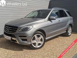 Silver Used 2015 Mercedes ML350 AMG line SUV | £17,990 (Expensive)
