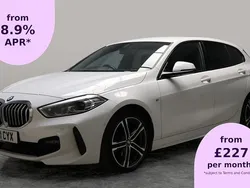 White Used 2021 BMW 116 M Sport Hatchback | £16,580 (Fair price)