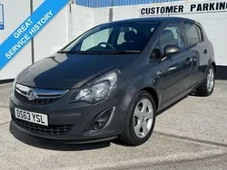 Grey Used 2013 Vauxhall Corsa Hatchback | £4,495 (Expensive)