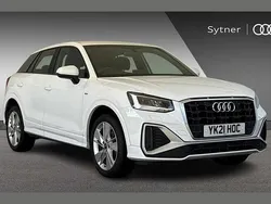 White Used 2021 Audi Q2 S-Line SUV | £17,000 (Fair price)