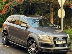 Grey Used 2013 Audi Q7 S-line plus SUV | £14,295 (A bit pricey)