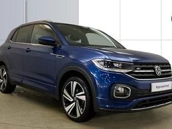 Blue Used 2022 VW T-Cross R-line SUV | £15,752 (Fair price)