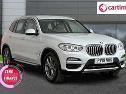 White Used 2019 BMW X3 xLine SUV | £23,299 (Fair price)