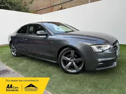 Grey Used 2014 Audi A5 S-Line Coupe | £6,795 (Fair price)