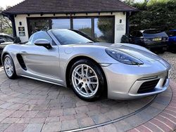 Silver Used 2017 Porsche 718 Boxster Cabriolet | £36,777 (Fair price)
