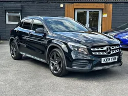 Black Used 2018 Mercedes GLA200 AMG line SUV | £13,495 (Fair price)
